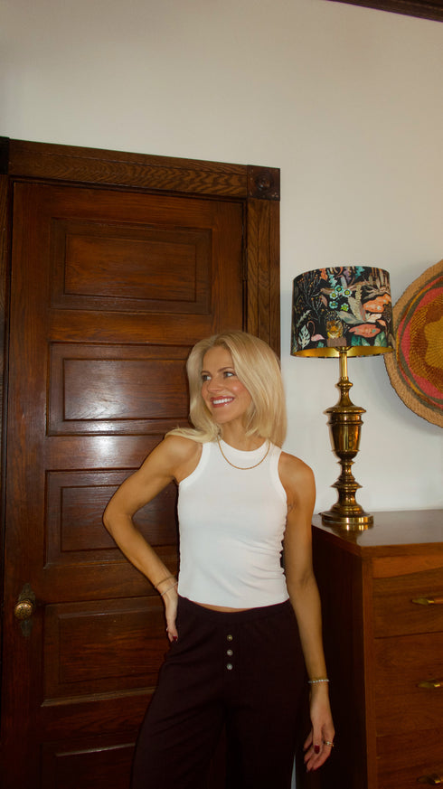 The Effortless Tank // White